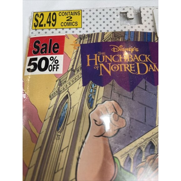 1994 Disney Marvel Comics "Hunchback of Notre Dame" Issues 1,2: + Coloring Book - Picture 4 of 7